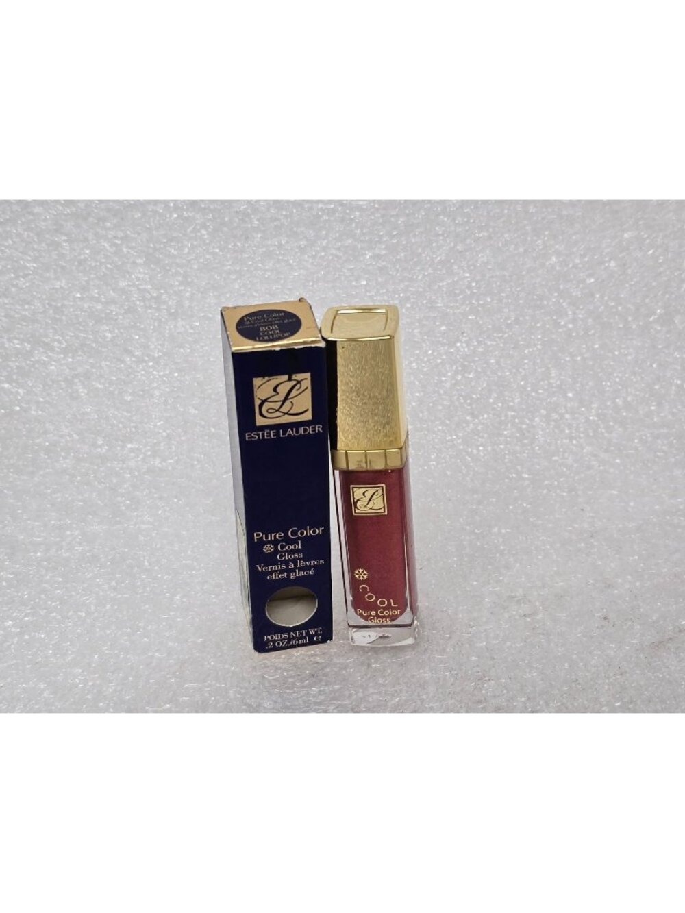 Estee Lauder Pure Color Cool Lip Gloss Cool Lollipop 808 .2 Oz New In Box